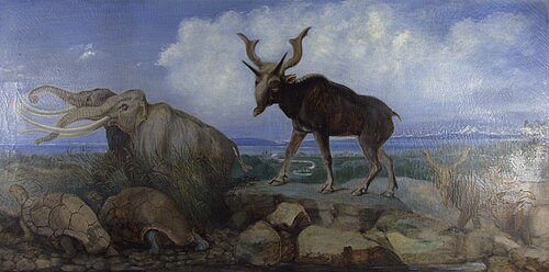 Pleistocene Fauna of Asia, 1894, Benjamin Waterhouse Hawkins