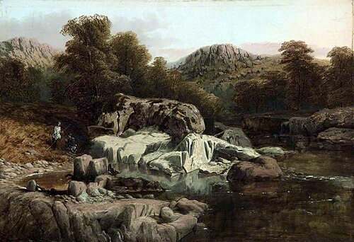 Landscape, 1855, Benjamin Williams Leader