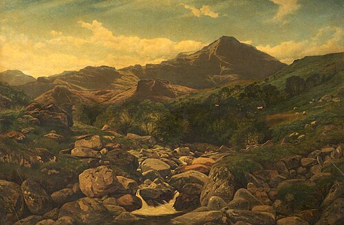 Ben Vorlich, 1858, Benjamin Williams Leader