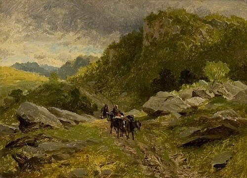 Bettws-y-Coed, , Benjamin Williams Leader