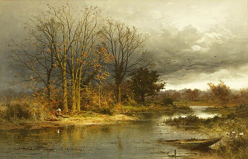 November, 1884, Benjamin Williams Leader