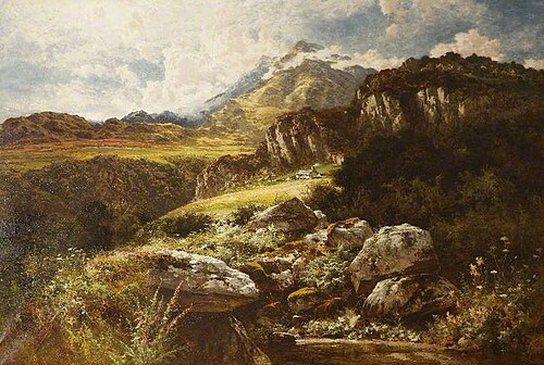 In Verdure Clad, 1886, Benjamin Williams Leader