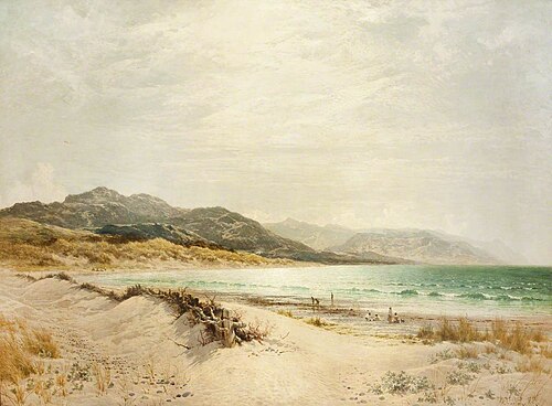 Cambria's Coast, 1889, Benjamin Williams Leader
