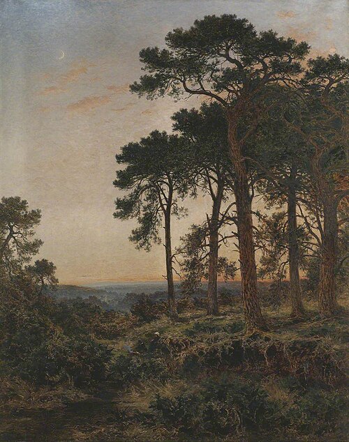 The Evening Hour, 1892, Benjamin Williams Leader