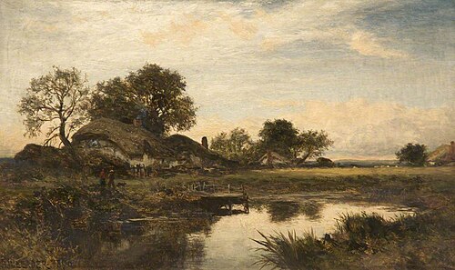 English Cottage Homes, 1896, Benjamin Williams Leader