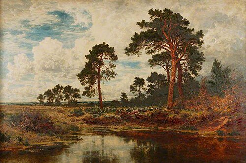 The Breezy Morn, 1897, Benjamin Williams Leader