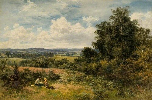 Landscape, 1897, Benjamin Williams Leader