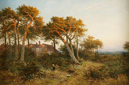 Evening's Last Gleam, 1899, Benjamin Williams Leader