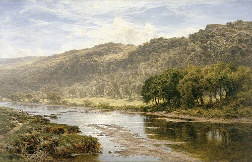 On the Llugwy below Capel Curig, 1903, Benjamin Williams Leader