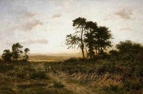 Evening on a Surrey Common, 1911, Benjamin Williams Leader