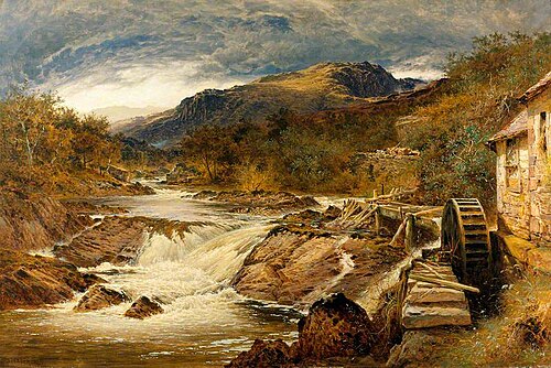 Rocky Landscape, , Benjamin Williams Leader
