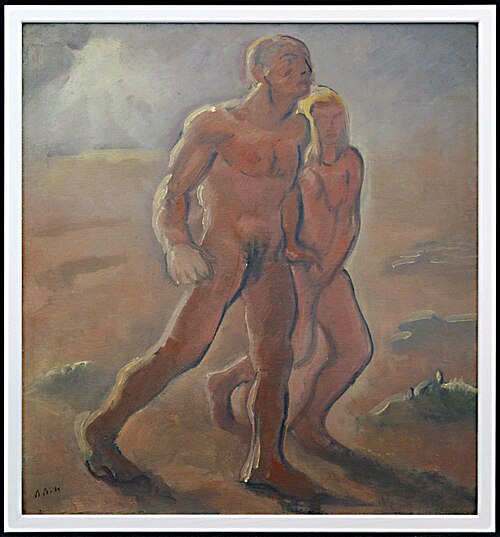 Adam und Eva, 1914, Benno Berneis