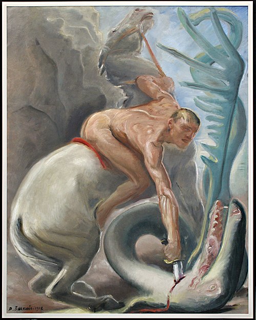 São Jorge e o Dragão, 1912, Benno Berneis