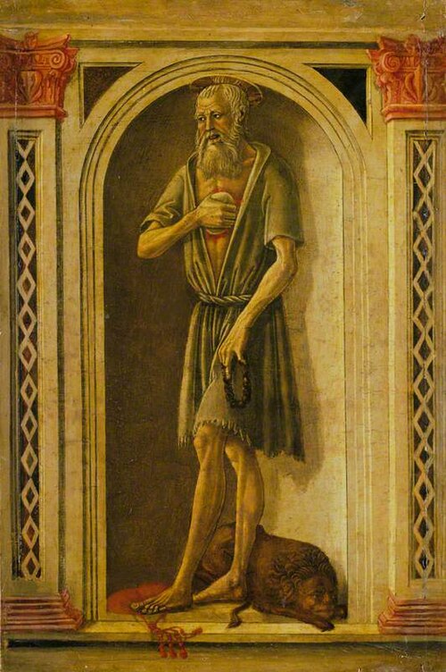 Saint Jerome, 1485, Benvenuto di Giovanni