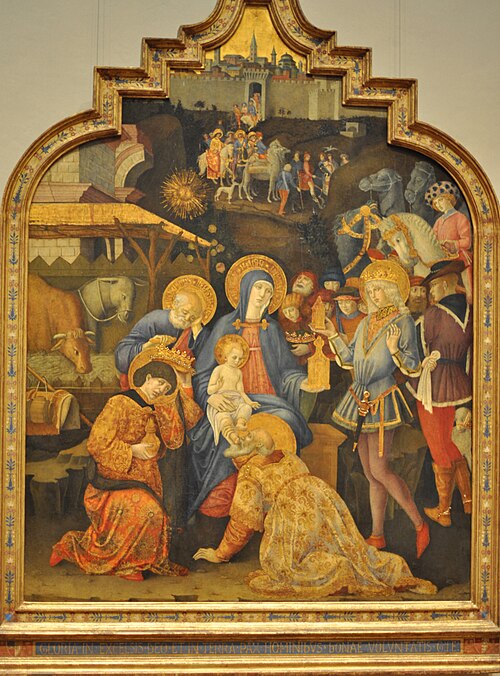 The Adoration of the Magi, 1470, Benvenuto di Giovanni