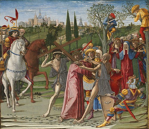 Christ Carrying the Cross, , Benvenuto di Giovanni