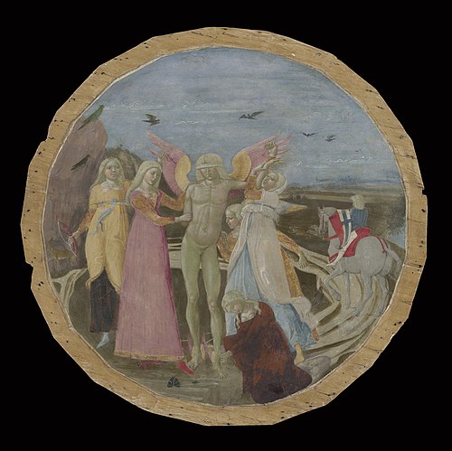 Love Bound by Maiden, 1497, Benvenuto di Giovanni