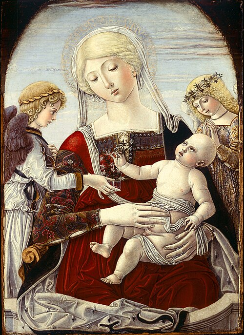 Virgin and Child with Angels, , Benvenuto di Giovanni