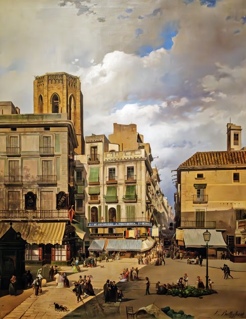Pla de la Boqueria, 1873, Aquiles Batiztutzzi
