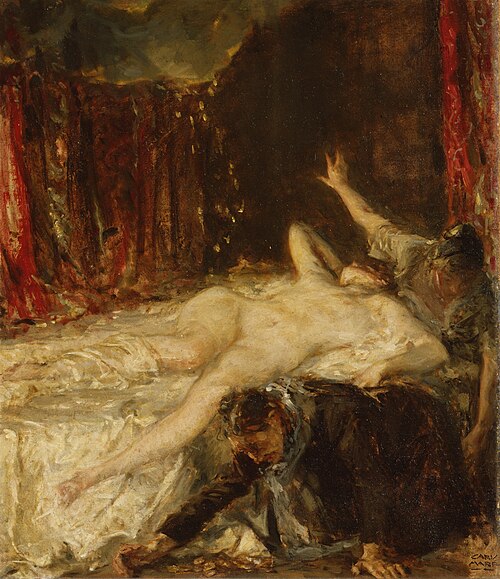 Payment of Zeus, 1908, Carl von Marr