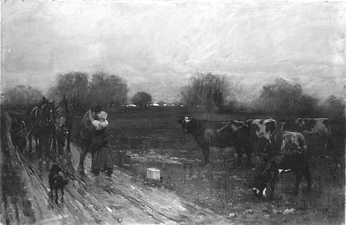 Abend, 1889, Carl von Marr