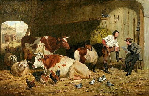 The Latest News, 1862, Arthur Fitzwilliam Tait