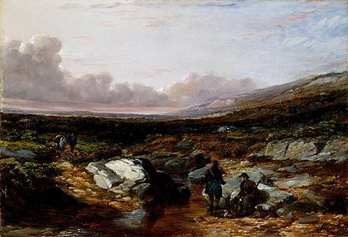 Deer Stalking in Scotland: Getting Ready, 1851, Arthur Fitzwilliam Tait