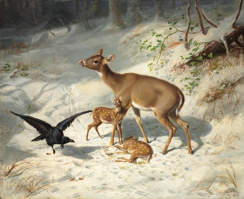 Maternal Solicitude, 1873, Arthur Fitzwilliam Tait