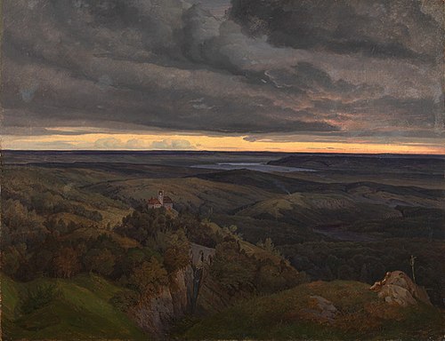 Eifellandschaft, 1832, Carl Friedrich Lessing
