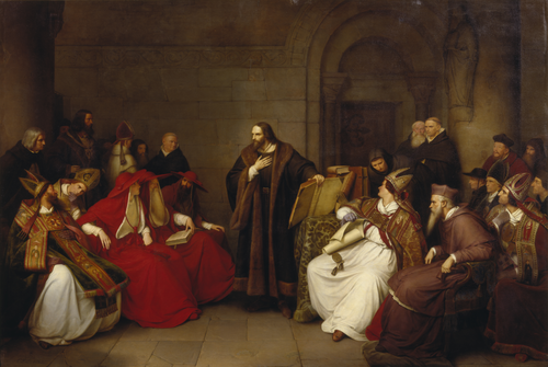 Jan Hus at Constance, 1842, Carl Friedrich Lessing