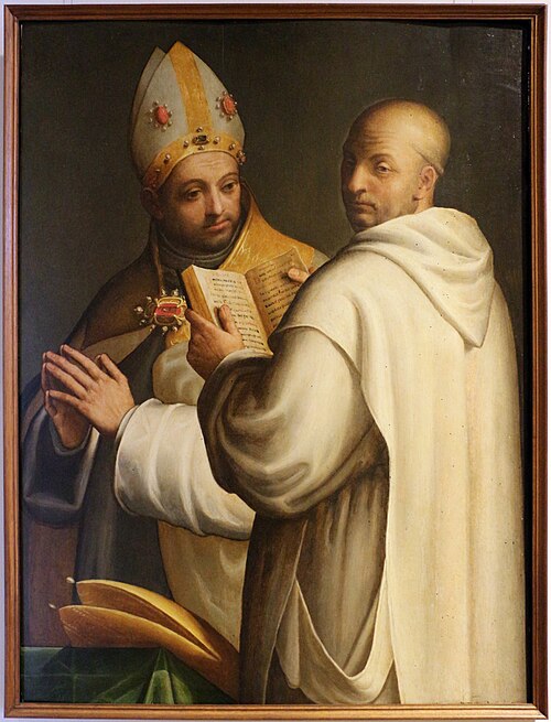 s. ugo di grenoble e san bruno, 1576, Bernardino Campi