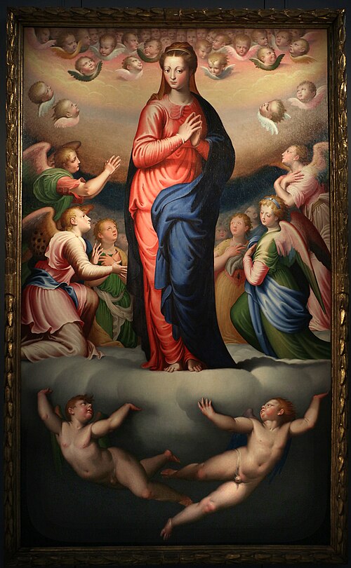vergine assunta, 1568, Bernardino Campi
