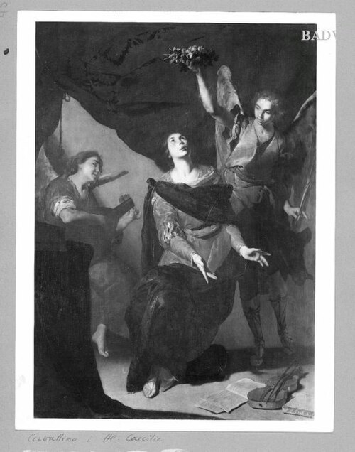Saint ....(unleserlich), 1645, Bernardo Cavallino