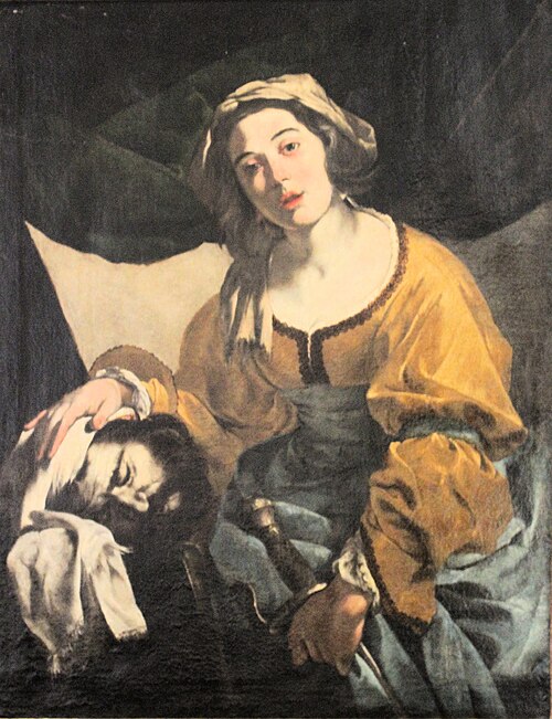 Judith avec la tête d'Holopherne, 1655, Bernardo Cavallino