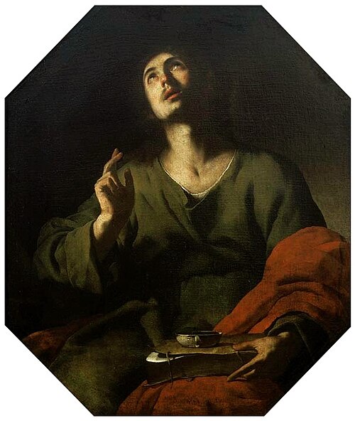 Saint Jean l'Evangéliste., 1630, Bernardo Cavallino