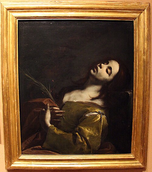 St. Cecilia in extasy, 1640, Bernardo Cavallino