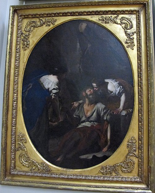 Loth and His Daughters, 1645, Bernardo Cavallino