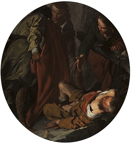 The Drunkenness of Noah, 1640, Bernardo Cavallino