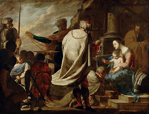 Adoration of the Magi, 1640, Bernardo Cavallino
