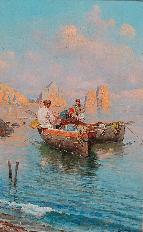 Motif of Capri, 1920, Bernardo Hay