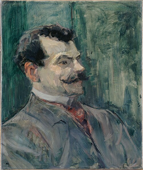 Portrait de André Rivoire, 1901, Henri de Toulouse-Lautrec