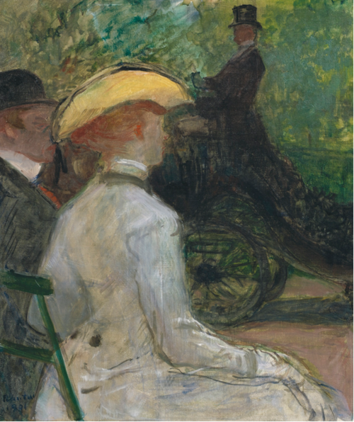 Au bois de Boulogne, 1901, Henri de Toulouse-Lautrec