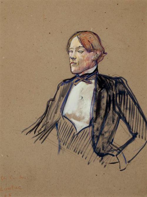 Portrait of Charles Conder, 1893, Henri de Toulouse-Lautrec