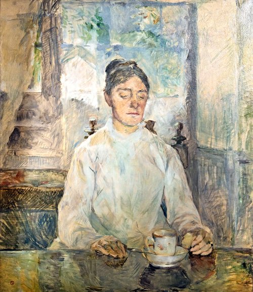 La Comtesse Adèle de Toulouse-Lautrec, 1883, Henri de Toulouse-Lautrec