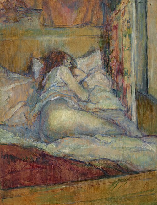 Le Lit, 1898, Henri de Toulouse-Lautrec