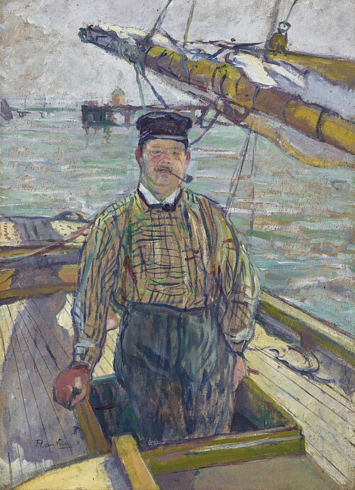 Monsieur Emile Davoust, 1889, Henri de Toulouse-Lautrec