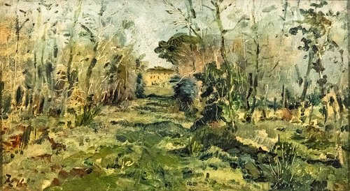 Céleyran, une avenue, 1882, Henri de Toulouse-Lautrec