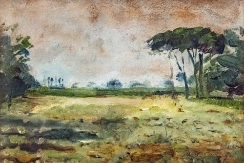 Céleyran, les pins de la religieuse, 1880, Henri de Toulouse-Lautrec