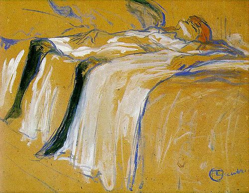 Seule, 1896, Henri de Toulouse-Lautrec