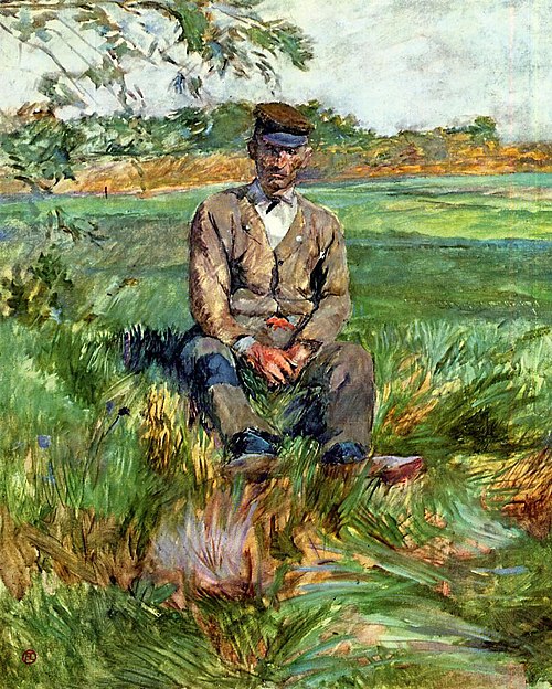 Un ouvrier à Céleyran, 1882, Henri de Toulouse-Lautrec